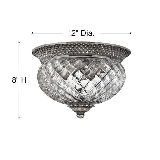 Plantation 4102PL - Small Flush Mount