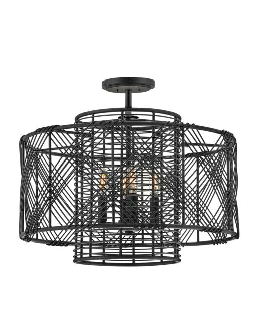 Nikko 41063BLK - Large Convertible Pendant