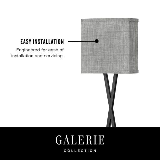 Axis Heathered Gray 41103BK - Medium Two Light Sconce