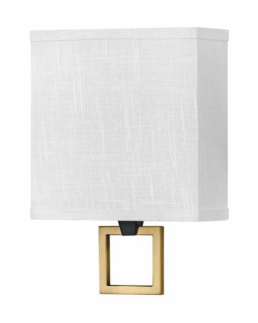 Link Off White 41302BK - Medium Single Light Sconce