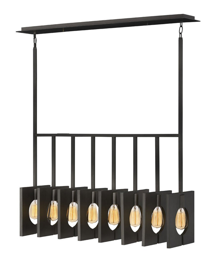 Ludlow 41315BGR - Eight Light Linear - Brown