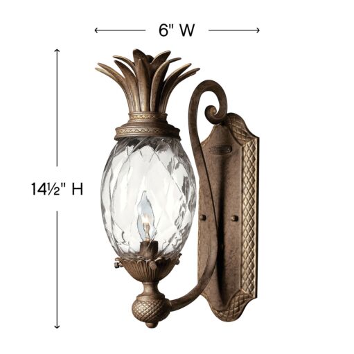 Plantation 4140PZ - Single Light Sconce