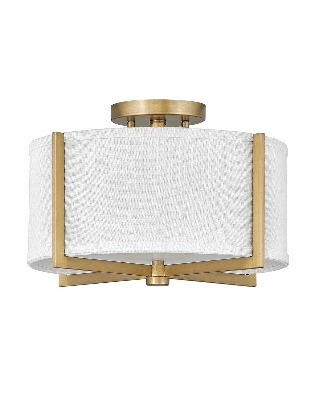 Axis Off White 41706HB - Medium Semi-Flush Mount