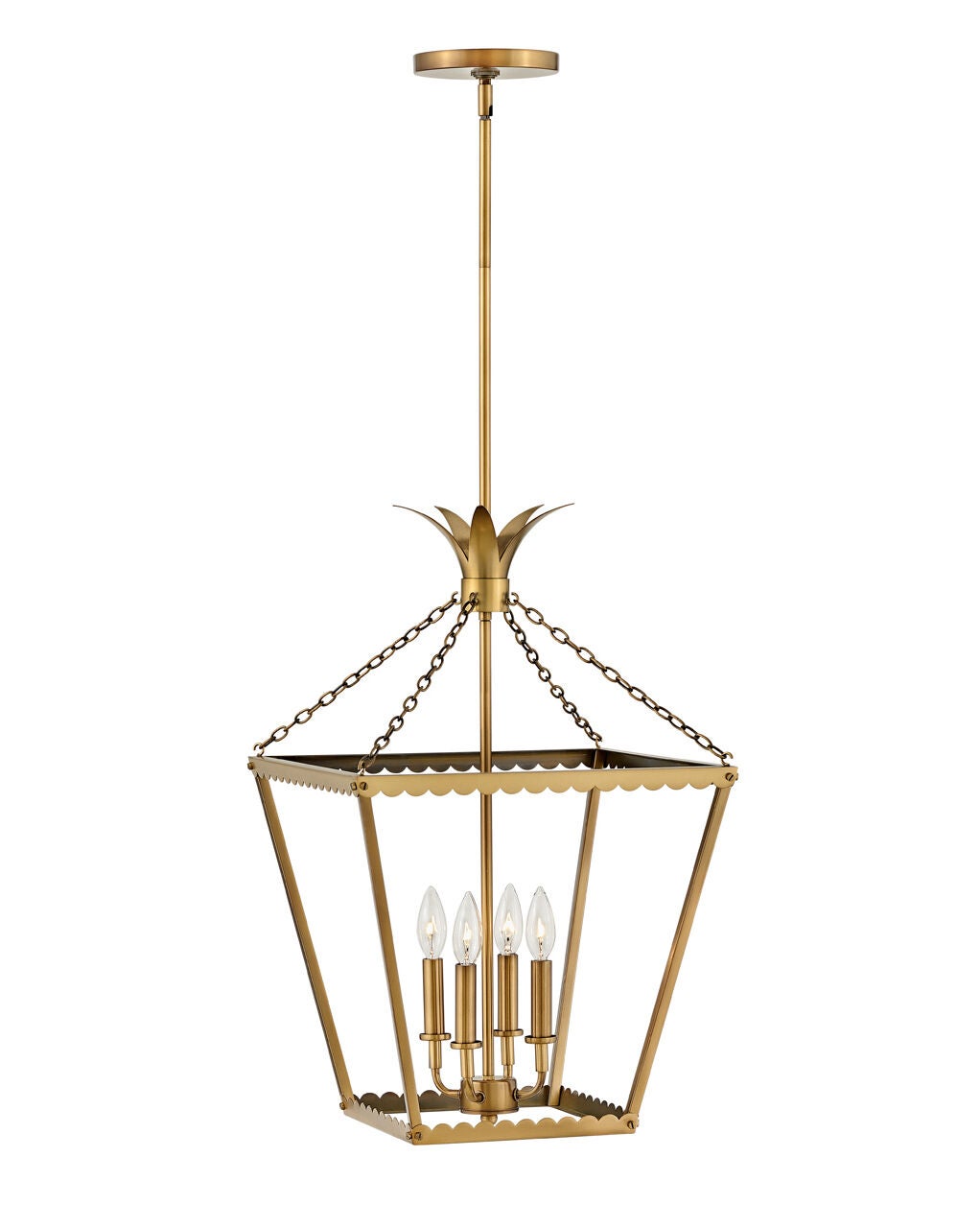 Palma 41925HB - Large Pendant - Bronze