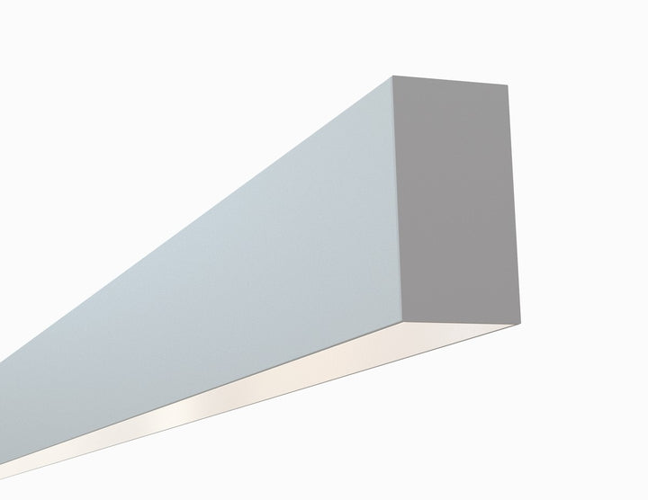 LED Channel - 535ASL - Slim Linear Pendant, 10 ft - Silver