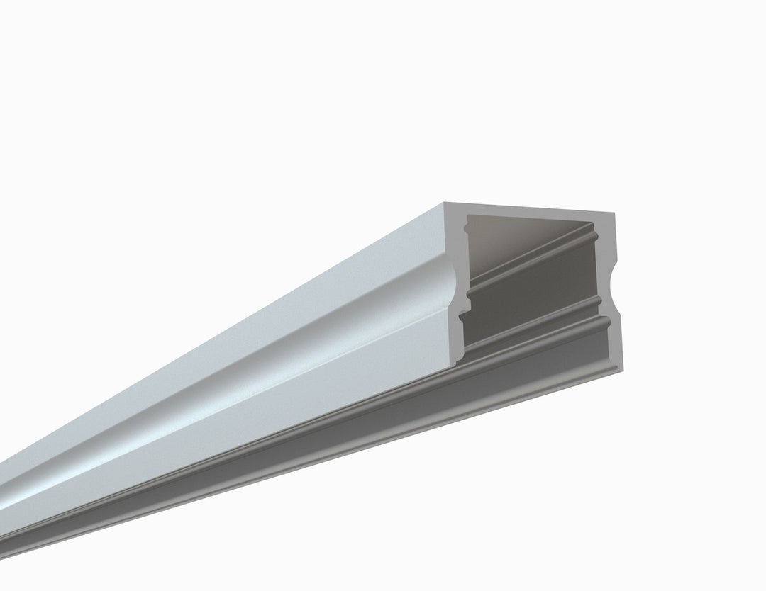 LED Channel - 971ASL - Slimline Surface, 10 ft - Silver