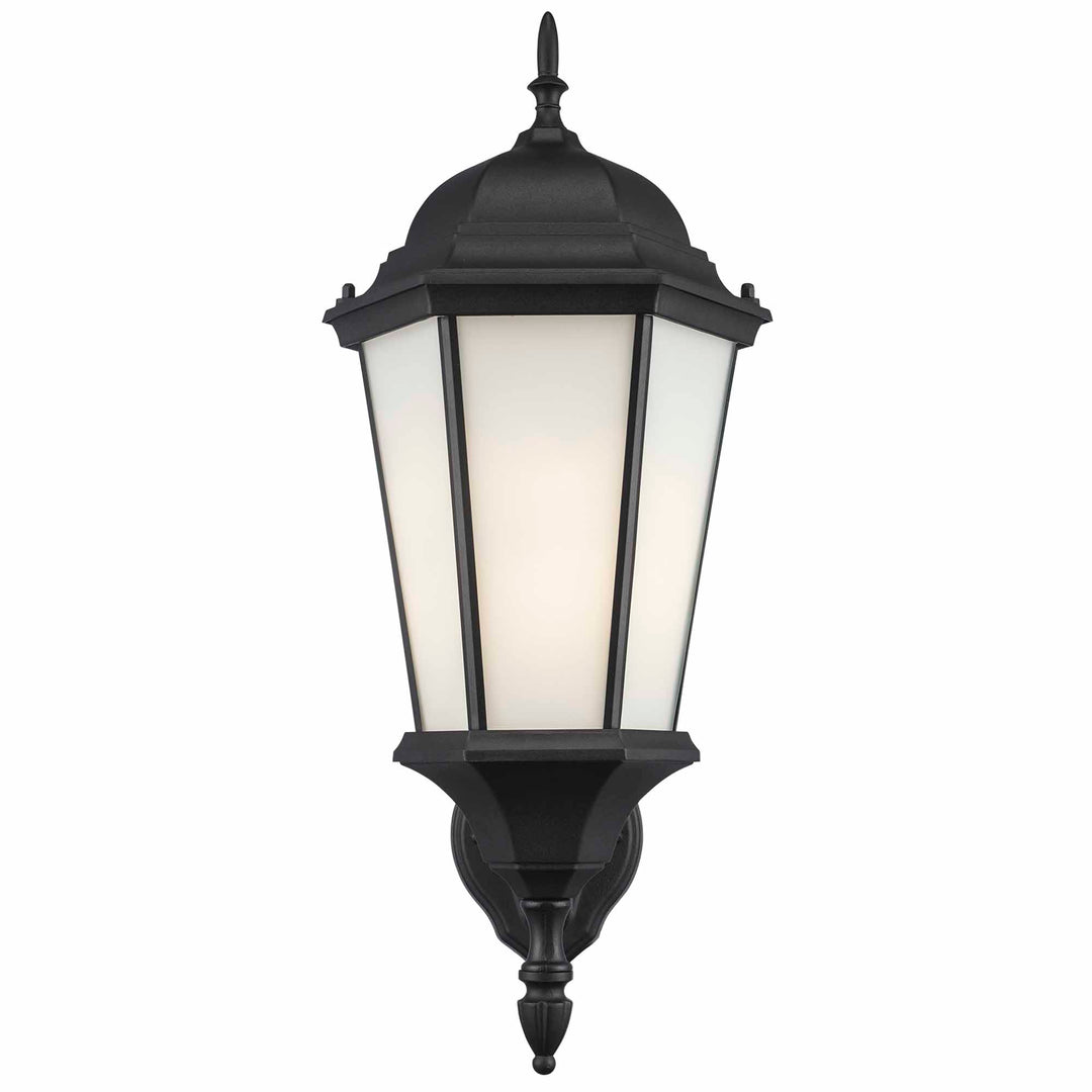 San Rafael 1 0 Light 23" Wall Lantern - Black / Frosted