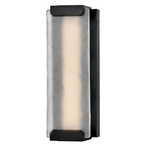 Zayde 28974BK - Medium Wall Mount Lantern - Black