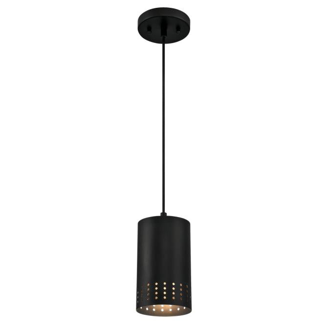 Westinghouse - Phelps One-Light, Base E26 Medium - Matte Black