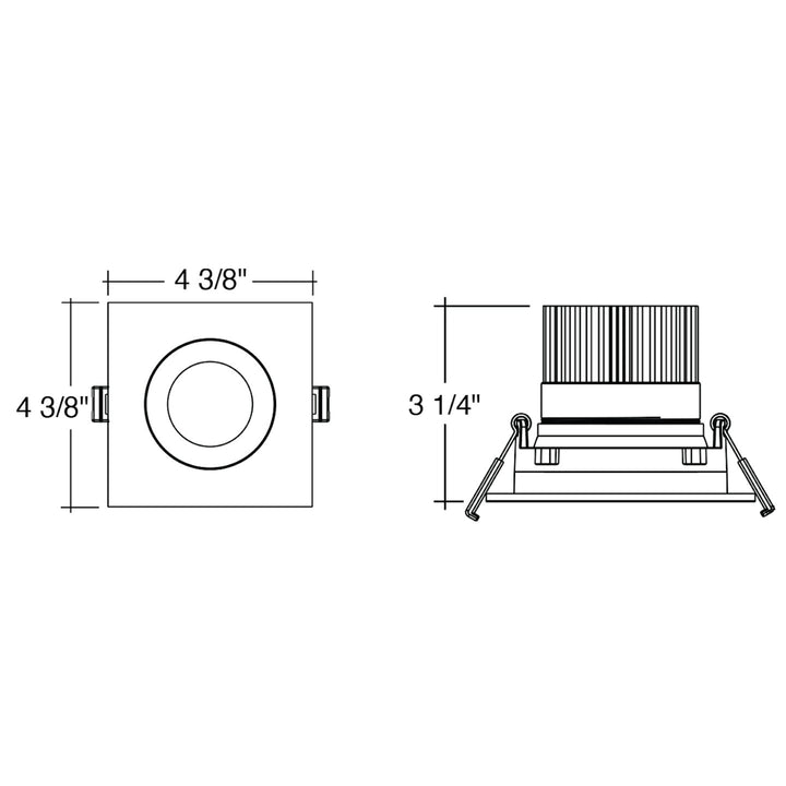 4" Multiple: Single Head 5-CCT Selectable 15W - White