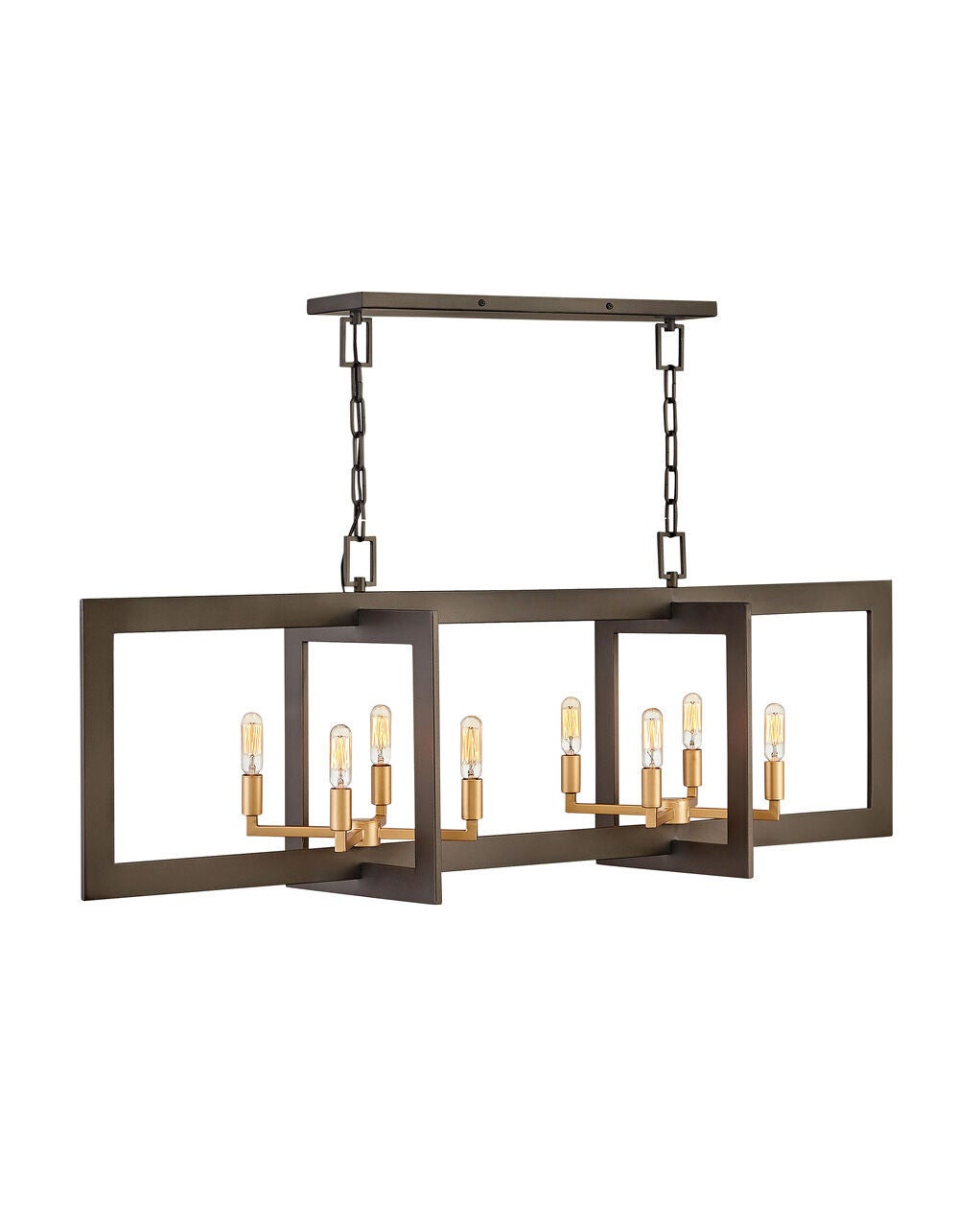 Anders 4348MM - Eight Light Linear - Bronze