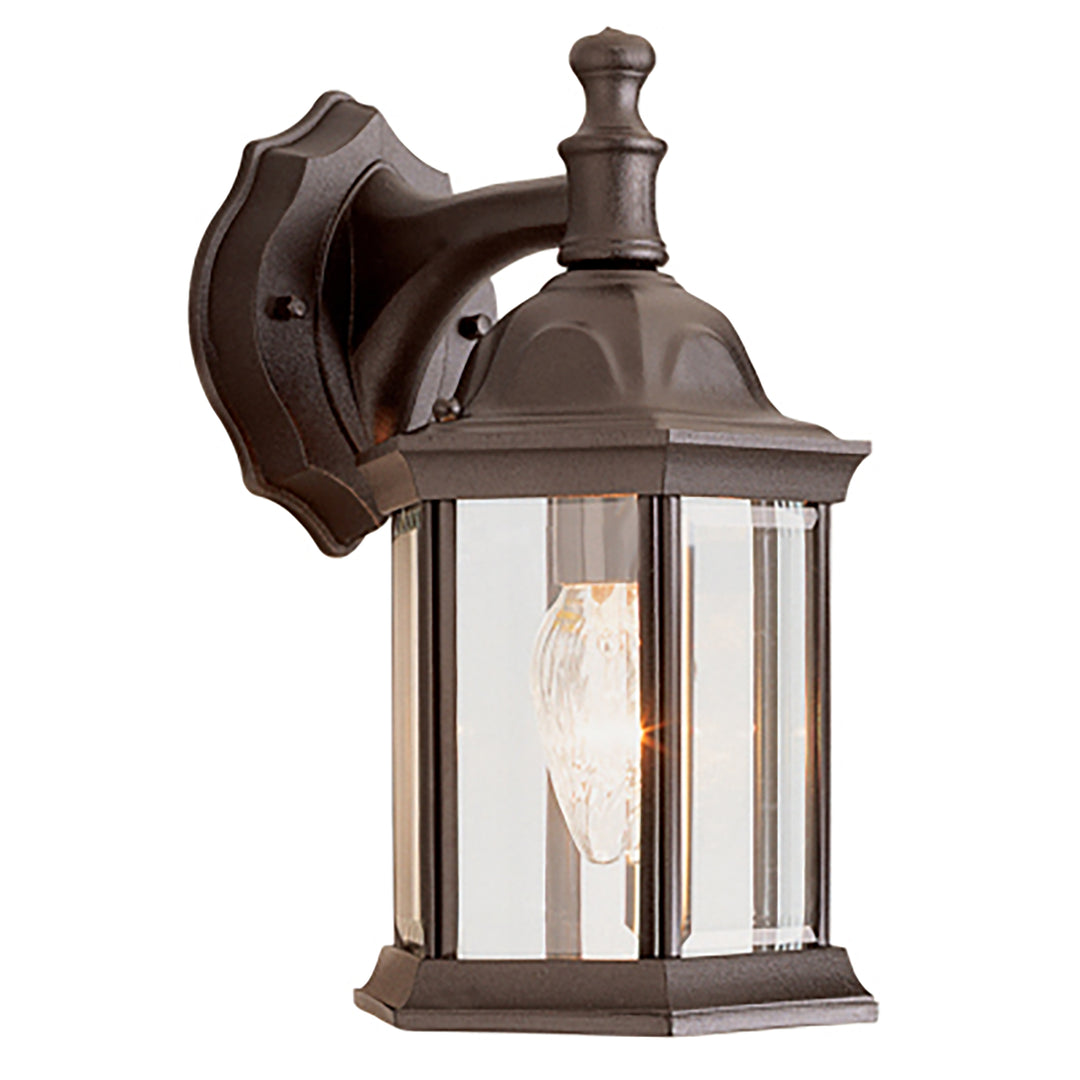 Cumberland 1 - Light 12.5" Wall Lantern - Rust