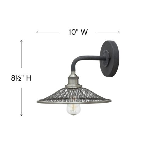 Rigby 4360DZ - Single Light Sconce