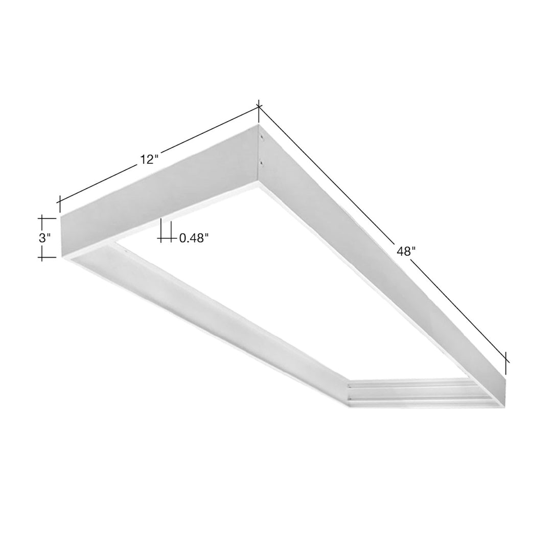 1x4 Surface Mount Kit 3" Height for all panels and troffers