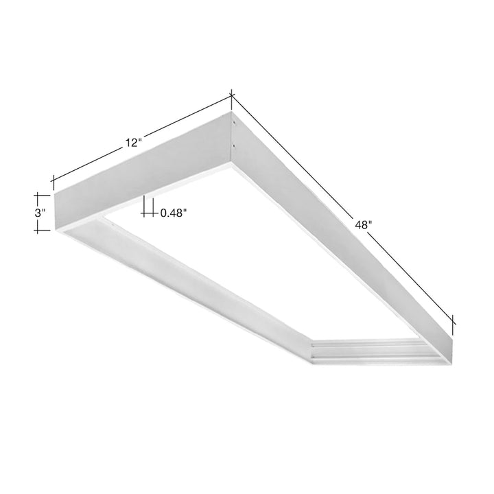 1x4 Surface Mount Kit 3" Height for all panels and troffers