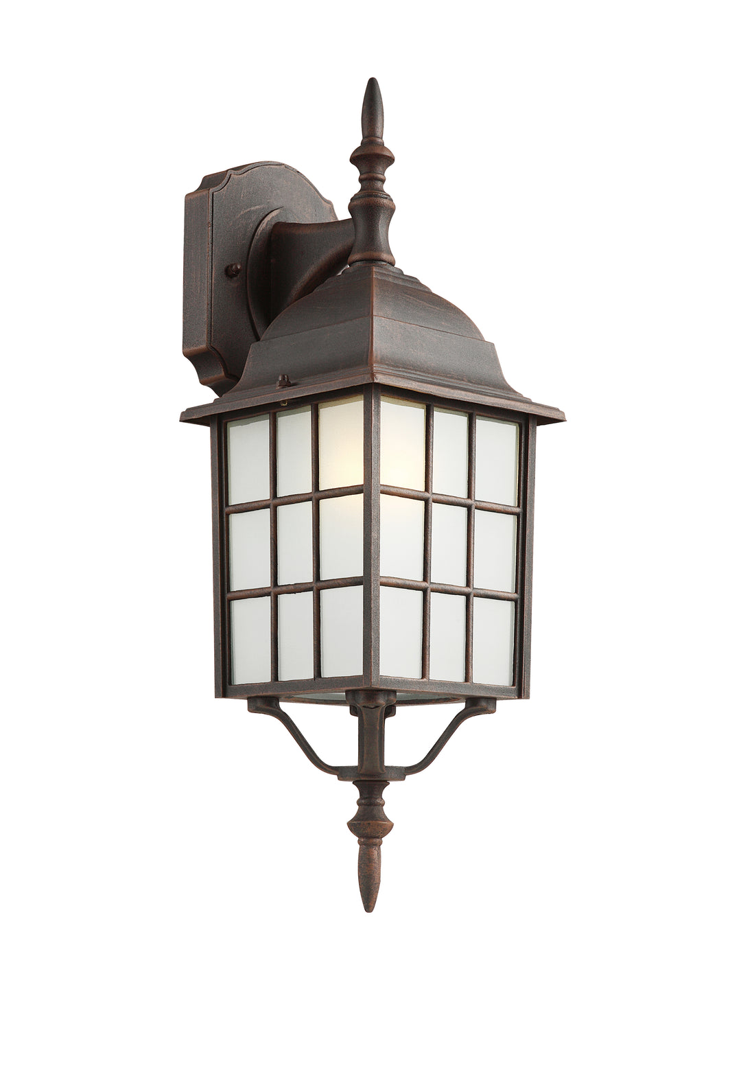 San Gabriel 19.5" Wall Lantern - Rust