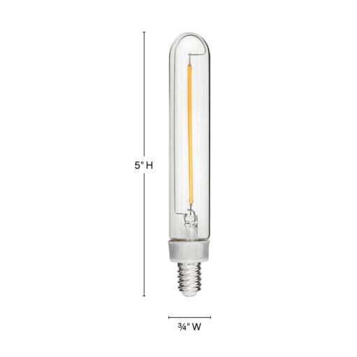 Lumiglo Bulb E12T62245CL-24 New LED Bulb 24 Pack