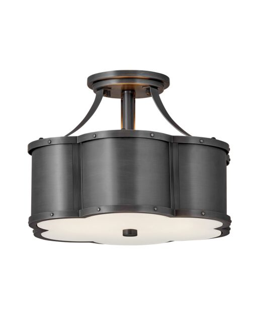 Chance 4443BLB - Medium Semi-Flush Mount