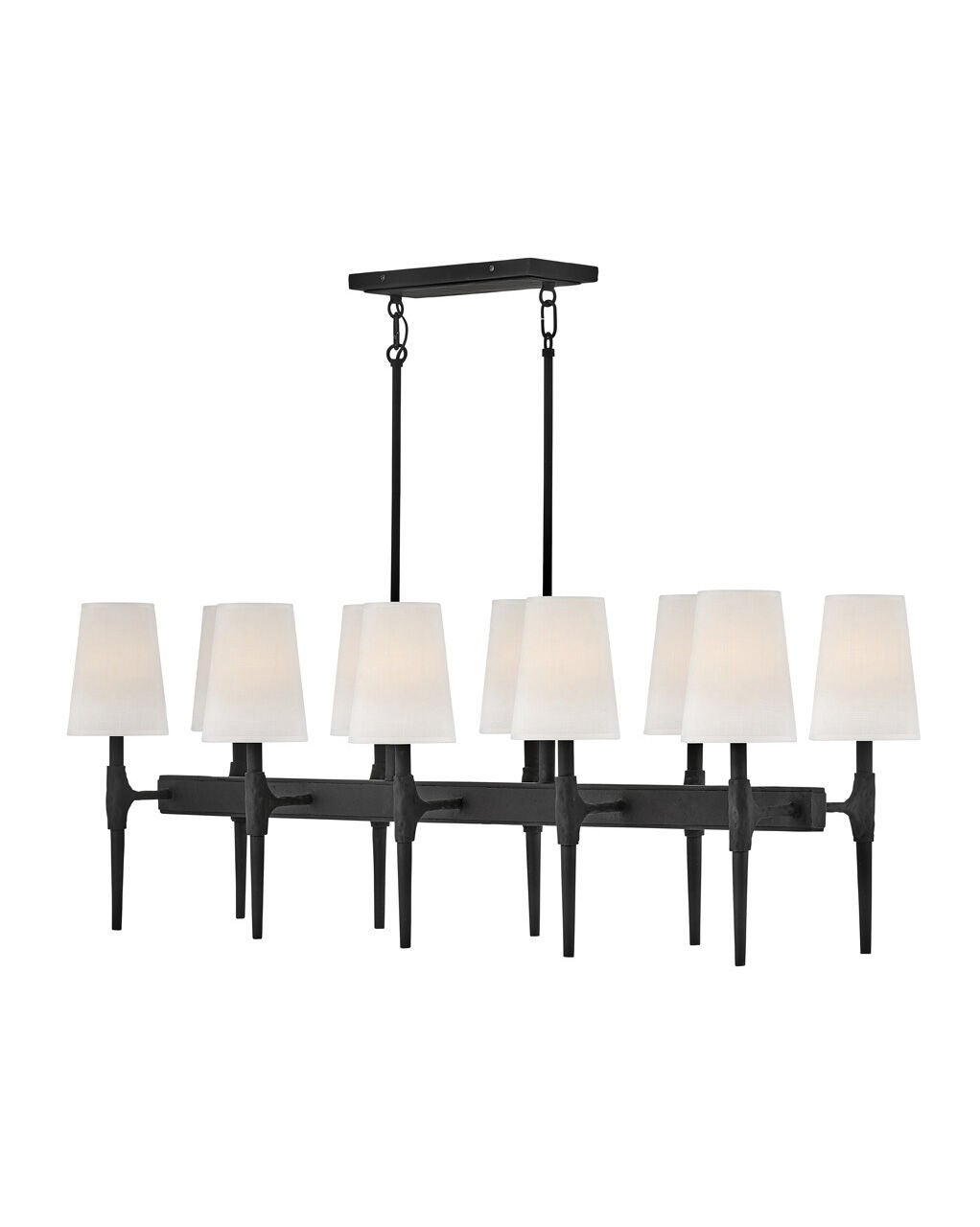 Beaumont 4469BK - Ten Light Linear - Black