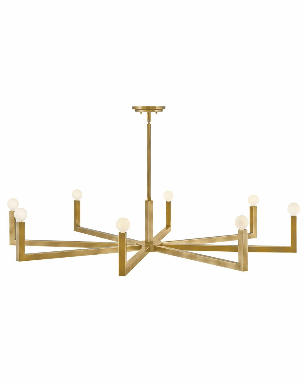 Ezra 45049HB - Large Single Tier Chandelier -  Bronze