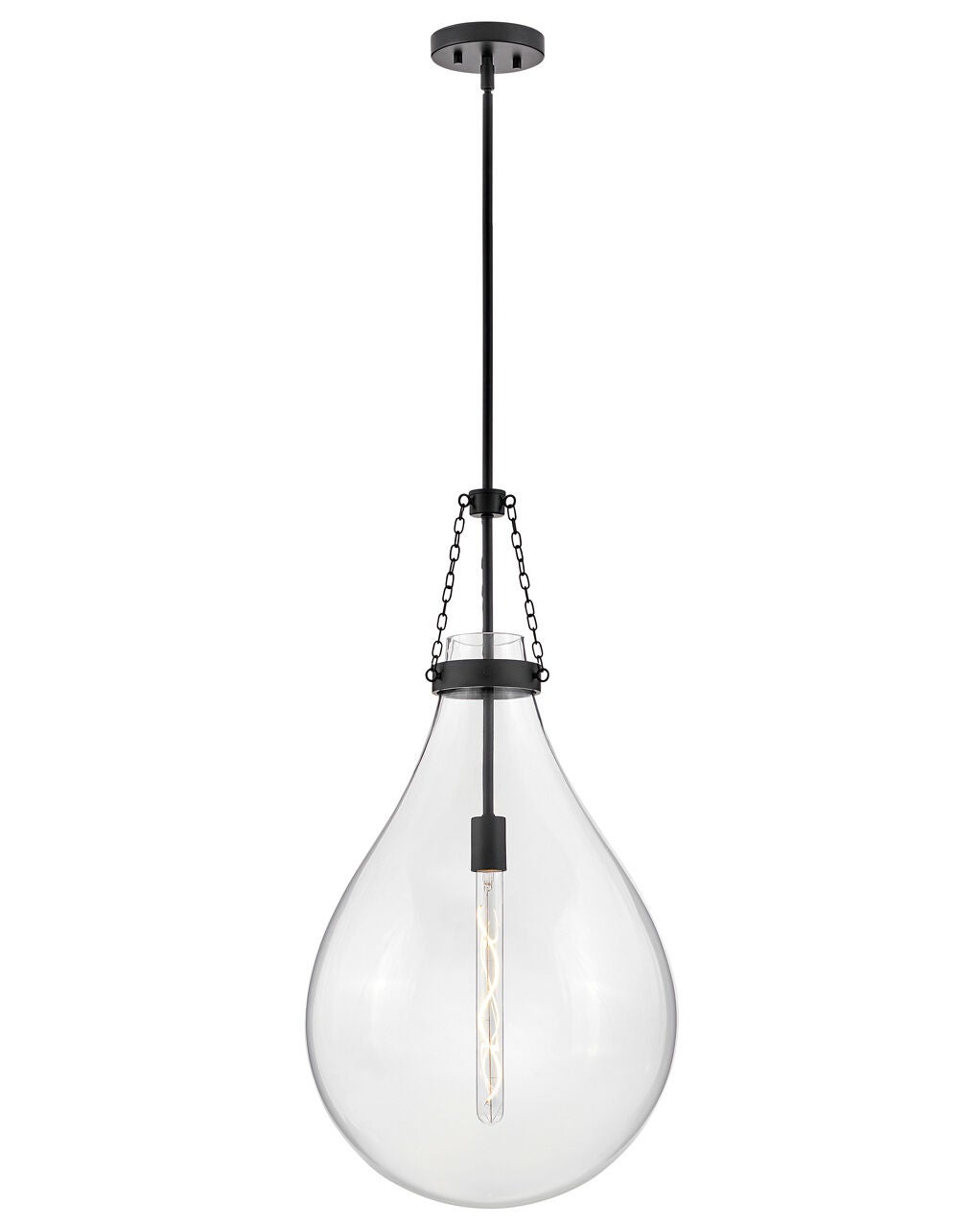 Eloise 46054BK - Large Pendant - Black