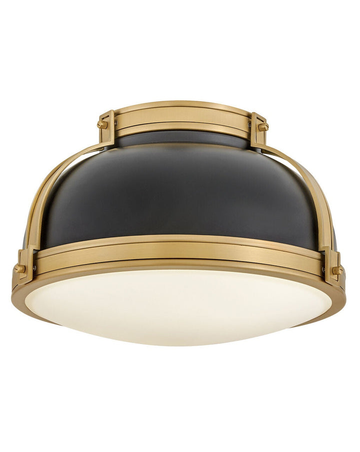 Barton 46351BK-LCB - Medium Flush Mount