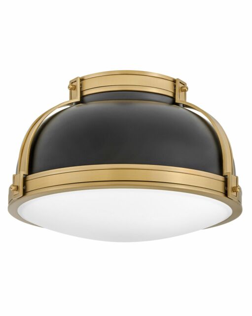 Barton 46351BK-LCB - Medium Flush Mount