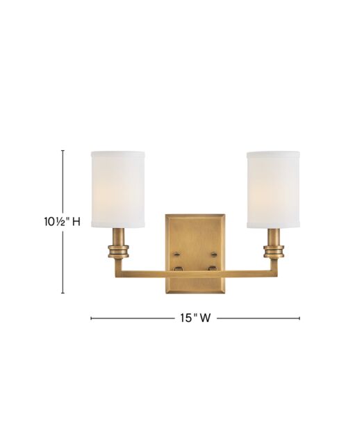 Moore 46412HB - Medium Sconce