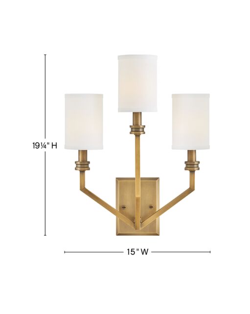 Moore 46413HB - Medium Sconce