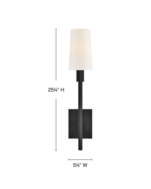 Fenwick 46450BK - Large Sconce