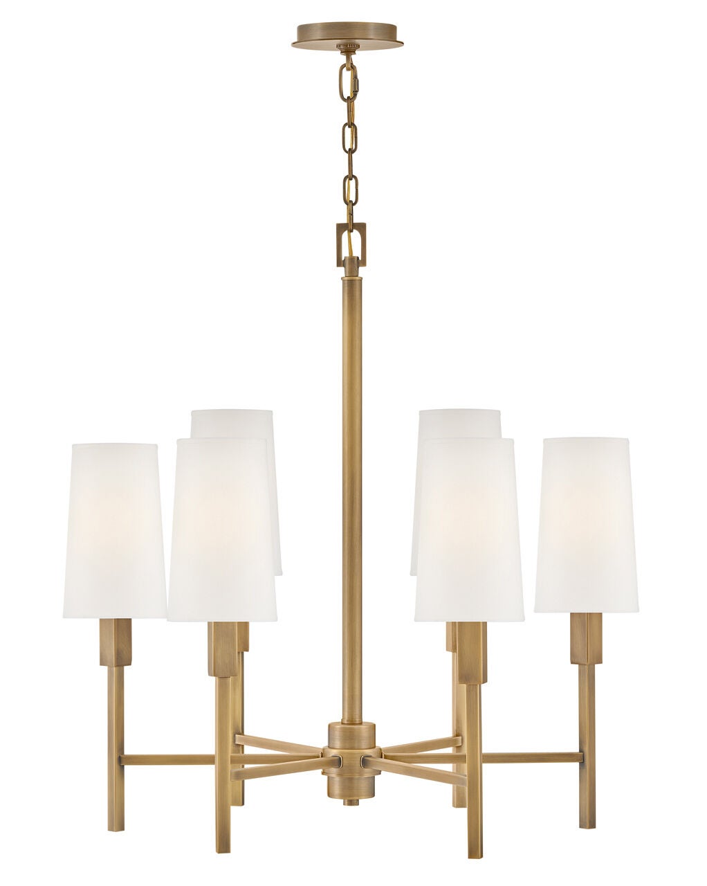 Fenwick 46455HB - Medium Chandelier - Bronze