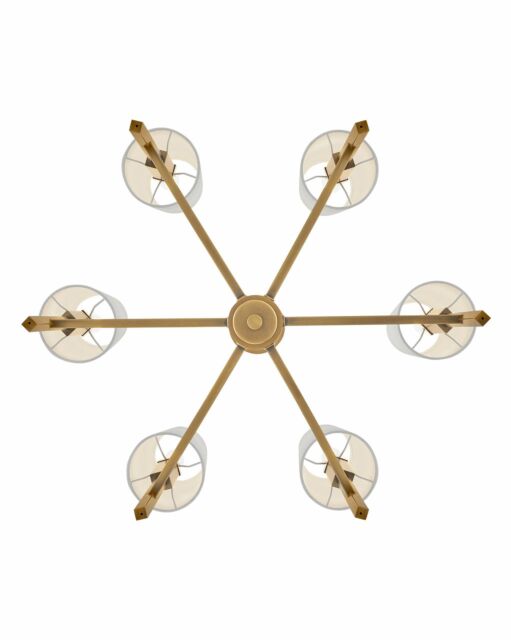 Fenwick 46455HB - Medium Chandelier - Bronze