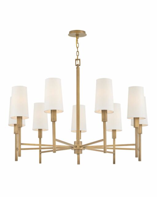 Fenwick 46456HB - Large Chandelier - Bronze