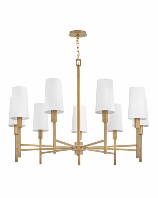 Fenwick 46456HB - Large Chandelier - Bronze