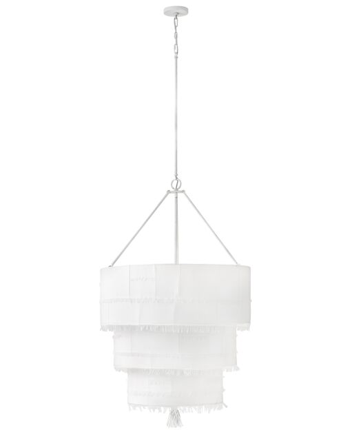 Baya 47426TXP  Double XL Multi Tier Chandelier - White