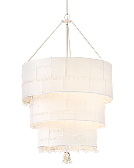 Baya 47426TXP  Double XL Multi Tier Chandelier - White