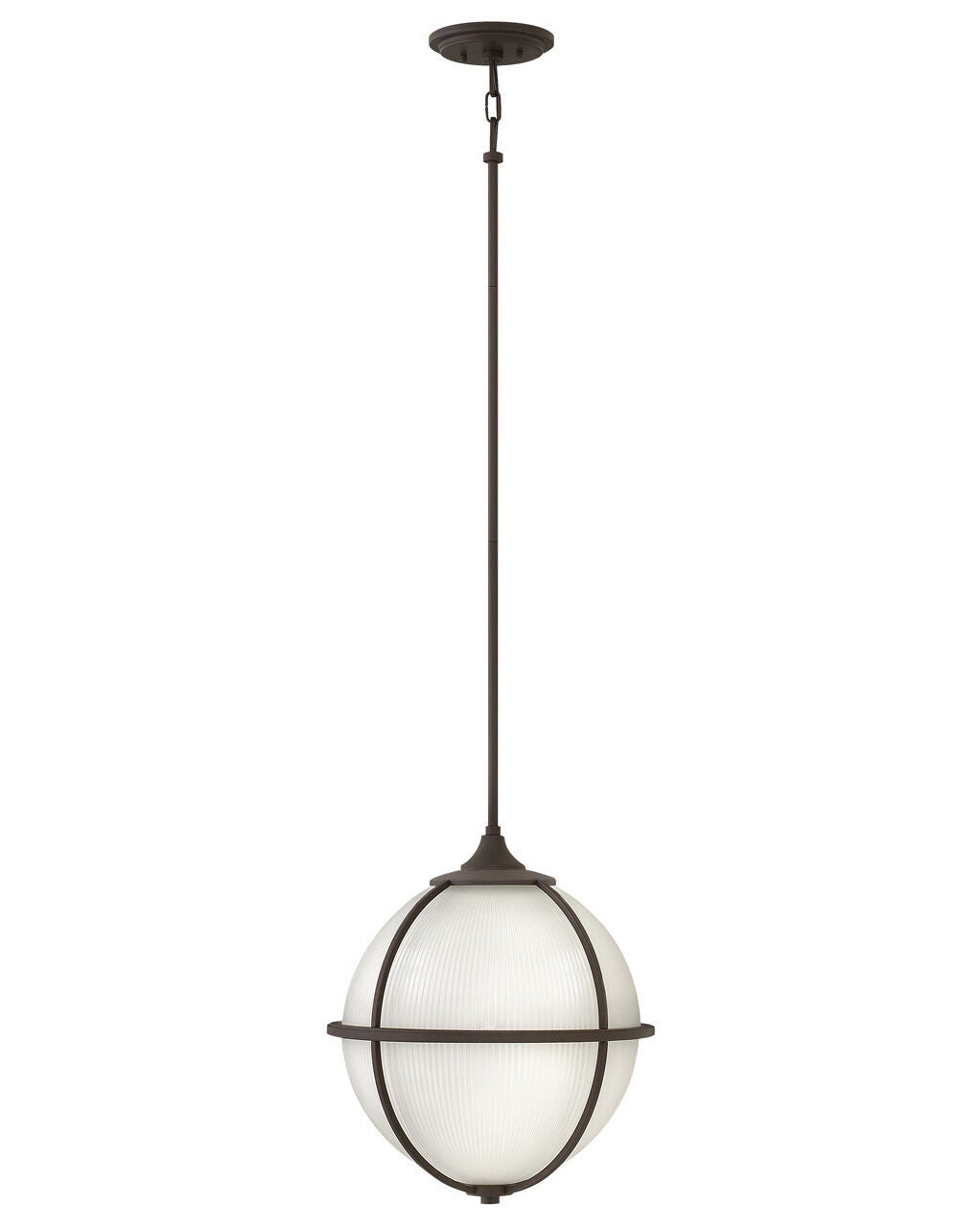 Odeon 4744OZ - Medium Orb Pendant - Bronze