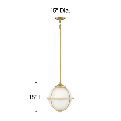 Odeon 4744SA - Medium Orb Pendant - Bronze