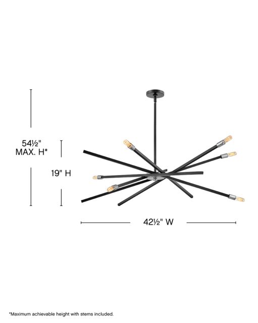 Archer 4766SK - Large Single Tier - Black