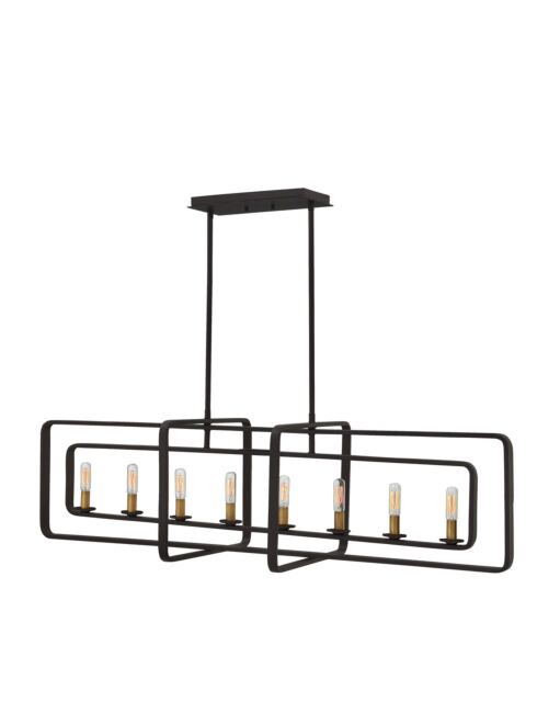 Quentin 4818KZ - Eight Light Linear - Bronze