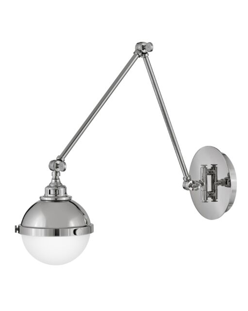 Fletcher 4832PN - Medium Swing Arm Single Light Sconce