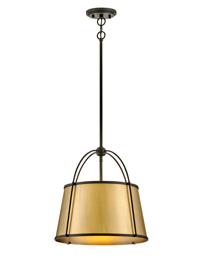 Clarke 4894BK-LDB Large Drum Pendant - Black