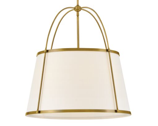 Clarke 4895LDB-OW Medium Drum Chandelier - Bronze