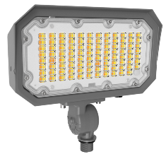 LED FLOOD LIGHT, 50w/40w/30w, 3CCT - Dark Bronze