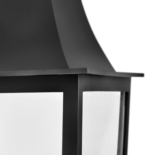 Georgetown 28895BK - Large Wall Mount Lantern - Black