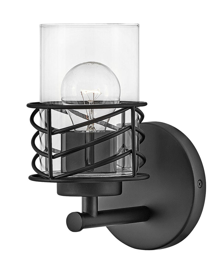 Della 50260BK - Small Single Light Vanity