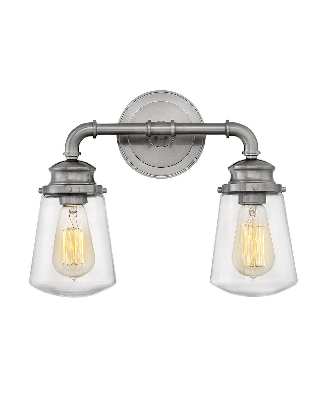 Fritz 5032BN - Two Light Vanity - Grey