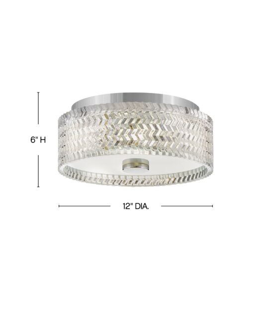 Elle 5041CM - Small Flush Mount