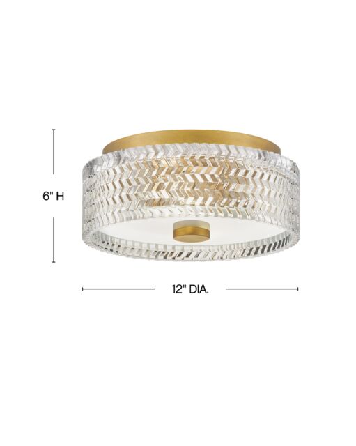 Elle 5041HB - Small Flush Mount