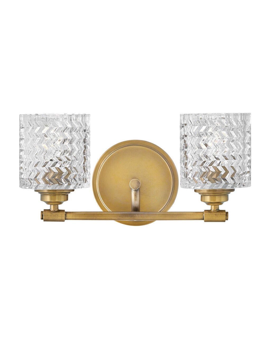 Elle 5042HB Two Light Vanity - Bronze